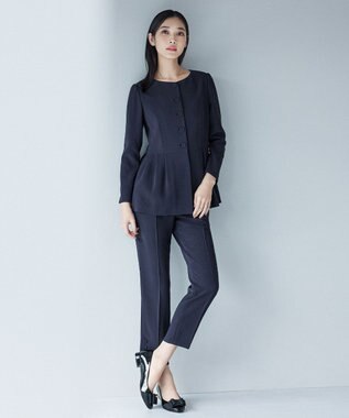 TOCCA 【消臭＆洗える】SUNNY ブラウス ネイビー系