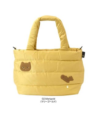 ROOTOTE 9065【ネコアップリケ付き】/ LT.フェザールーデリ.キャット-21 02：マリーゴールド