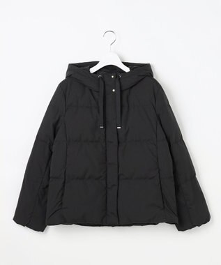 J.PRESS LADIES S 【洗える】タフタダウン ショート丈 コート ブラック系