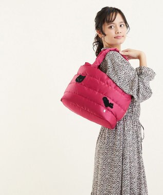 ROOTOTE 9065【ネコアップリケ付き】/ LT.フェザールーデリ.キャット-21 03：オールドローズ