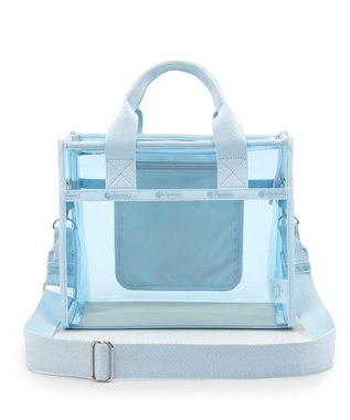 LeSportsac CLEAR MEDIUM TH TOTE/クリアスカイブルー クリアスカイブルー