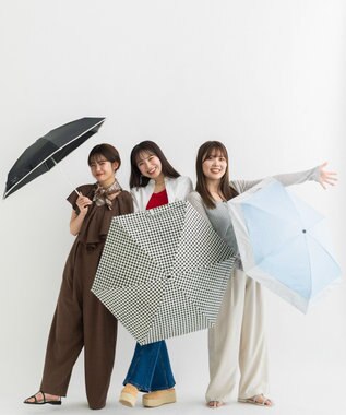 earth music&ecology 【予約】earth×Wpc.コンパクト日傘 Black