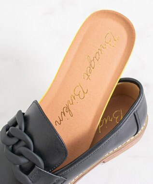 Bridget Birkin 【Bridget Birkin】チャンキーチェーンローファー ブラック