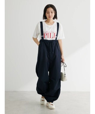 Green Parks レトロロゴレギュラーＴシャツ Off White