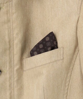 JOSEPH ABBOUD 【軽量/スウェードタッチ】ライトスウェードジャケット ベージュ系