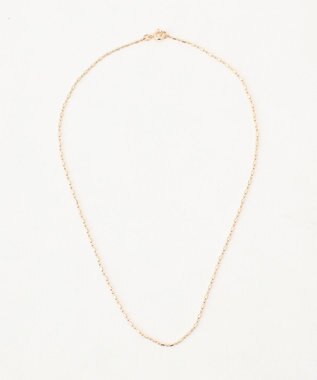 組曲 パールライクエンドノットレイヤード ネックレス ゴールド系