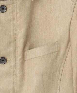 JOSEPH ABBOUD 【軽量/スウェードタッチ】ライトスウェードジャケット ベージュ系