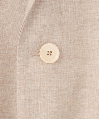 J.PRESS MEN 【J.PRESS MOVING / セットアップ対応】GUABELLO LEGENDサマームリネ ジャケット ベージュ系