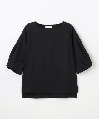 ANY タックスリーブカットソー ブラック