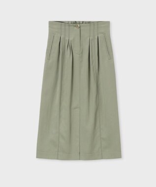 Paul Smith ツイル ストレート スカート カーキ