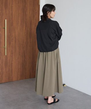 CRAFT STANDARD BOUTIQUE クロップドレングスシャツ Black