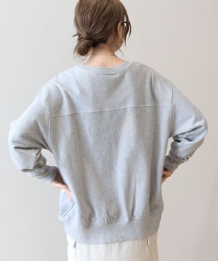 AMERICAN HOLIC Ｌｉｂｅｒｔｙ　Ｐａｒｋ刺繍スウェット2 Light Gray Mixture