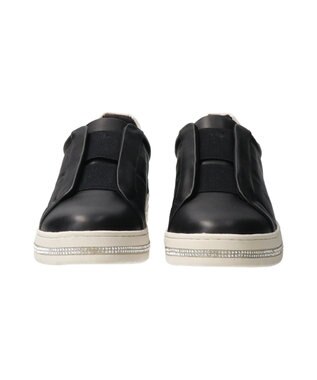 Bridget Birkin 【PARADIS COULEUR】ラインストーンエラスティックスニーカー ブラック