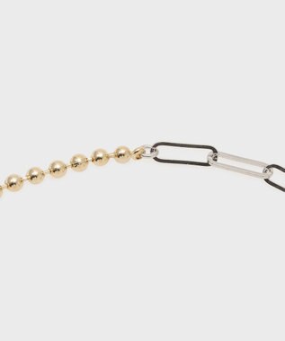 GRACE CONTINENTAL バイカラーロングネックレス マルチ