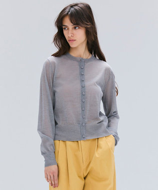 【洗える・Oggi 10月号掲載】CADDO / シアーウールカーディガン