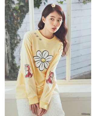 earth music&ecology Ｄｉｓｎｅｙ／袖ダイナロンＴ Yellow