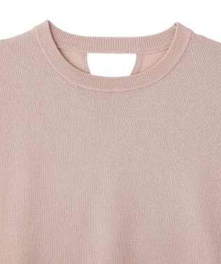 AMERICAN HOLIC 【WEB限定】接触冷感ラメフレンチスリーブニットプルオーバー Pink