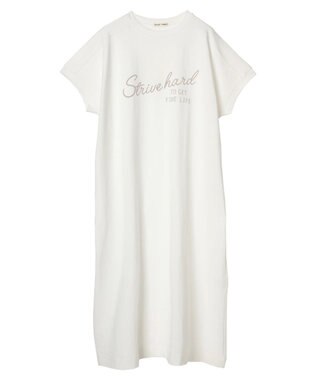 CRAFT STANDARD BOUTIQUE 10/- ヴィンテージフレンチスリーブワンピース Off White