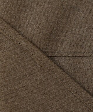 23区 【洗える】ウールミルドジャージー フォルム カットソー カーキ系