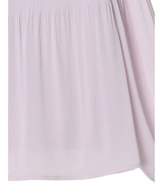 earth music&ecology マジョリカプリーツブラウス Pink