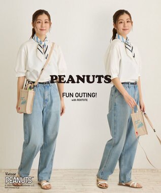 ROOTOTE 8606【スヌーピー:簡易保冷】IP.サーモキーパー.ボトル.ピーナッツ-9B 02：バナナ