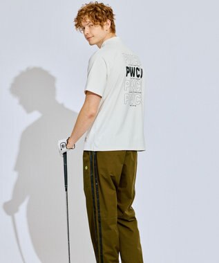 PW CIRCULUS 【UV遮蔽率99.5%  UVカット/速乾/ストレッチ】【GOLF OUT掲載】【MEN】ポケットモックT  ゴルフ ホワイト系