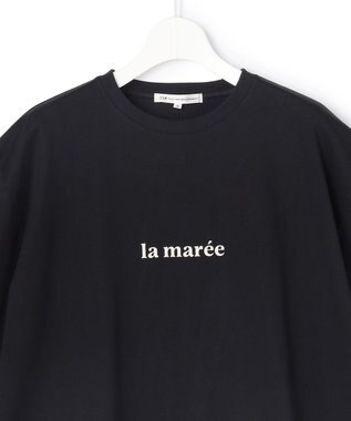 23区 【先行予約】la maree オーバーサイズ ロゴ Tシャツ ブラック系