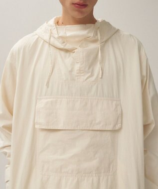 ATON ORGANIC COTTON WEATHER | アノラック - UNISEX  RAW COTTON