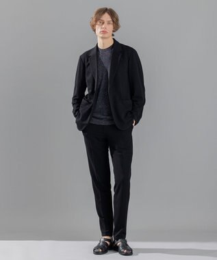 JOSEPH HOMME ソフトタックジャージー　ジャケット ブラック系