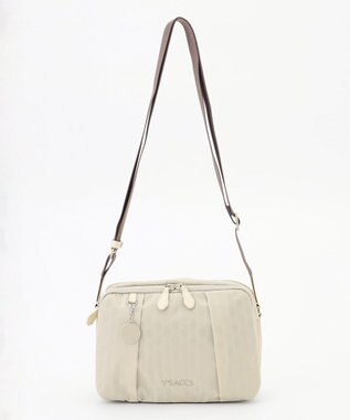 Y'SACCS Polka Dots スクエアポシェット アイボリー