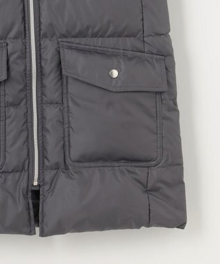 J.PRESS KIDS 【140-170cm】【撥水】50Dタフタ ダウンコート グレー系