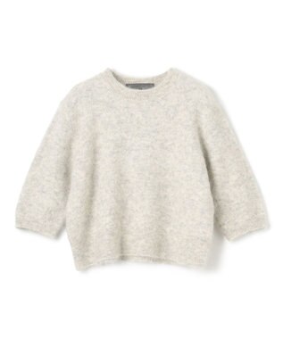 uncrave アルパカファーニット ショートトップス ナチュラル