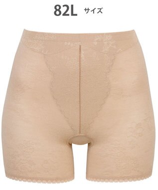 WACOAL ガードル 綿混ソフトガードル 通気性がよい(本体) おなかやさしくサポート 一枚ばき可能 ショート丈 【EverChic】 レディース GRC330 /ワコール