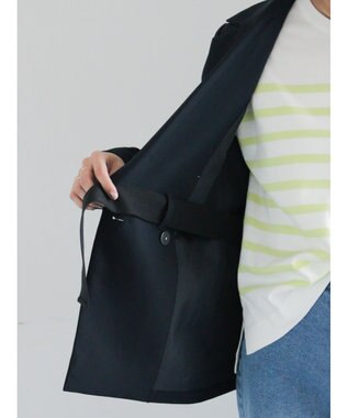 Te chichi デタッチベルトテーラードジャケット《2026 spring catalog item》 ネイビー
