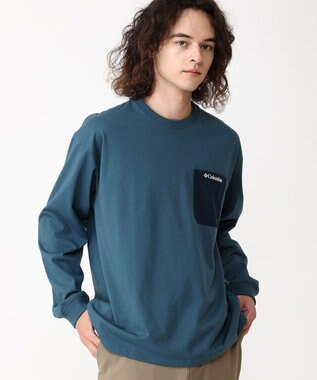 Columbia Columbia/ ヤングストリートロングスリーブクルー /コロンビア Everblue