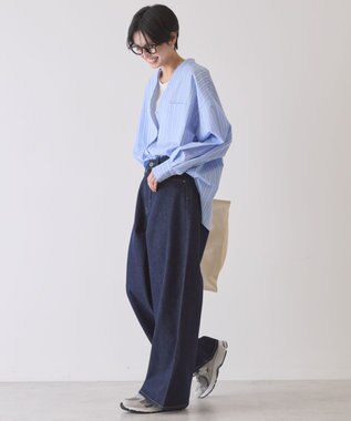 AMERICAN HOLIC ワイドデニムパンツ One Wash