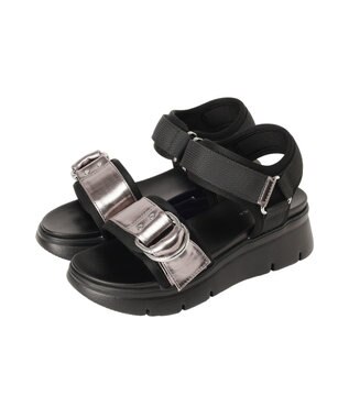 YECCA VECCA バックルスポーツサンダル Black