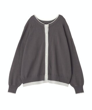 Green Parks アンチピリング前後２Ｗａｙニットカーディガン