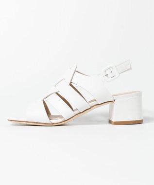 BONTRE 【LucaGrossi/ルカグロッシ】グルカ風ベルトサンダル ホワイト