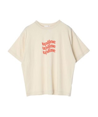 Green Parks ウエーブロゴボックスＴシャツ Off White