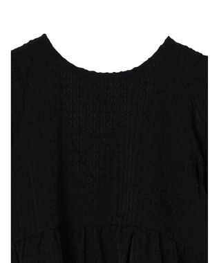 earth music&ecology バックオープンチュニックワンピース Black