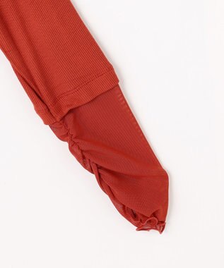 ANY L 【新色追加】シアーコンビタートル エクリュレース