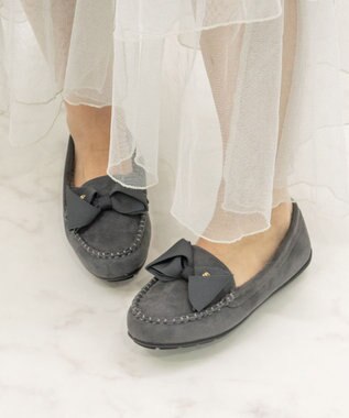 Bridget Birkin 【Bridget Birkin】グログランリボンモカシンシューズ