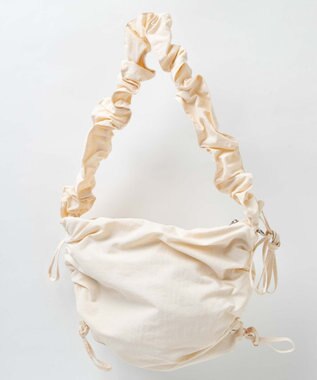 WEGO ドロストギャザーショルダー ホワイト