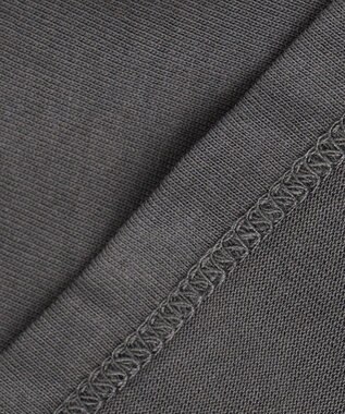 23区 L 【SLOW/一部店舗限定】MVSコットン フレア袖 ロゴTシャツ グレー系