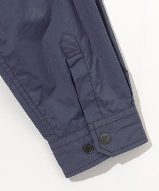 JOSEPH ABBOUD MOUNTAIN 【軽量/ストレッチ/ECO撥水】ライトワッシャーストレッチ アウトドア シャツ ネイビー系