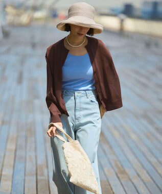 UNFILO 【UNFILO DENIM】バギーデニム アイスブルー