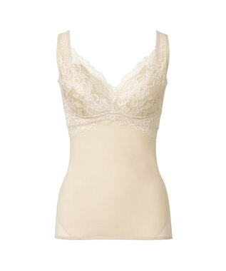 BRADELIS New York 【BRADELIS NewYork peace】ハートフルカップカシュクールブラキャミソール24 ノンワイヤー ブラトップ DB524104 バタークリーム