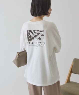 AMERICAN HOLIC BACK PHOTOプリントロンT Off White