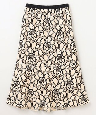 GRACE CONTINENTAL ローズレーススカート キナリ